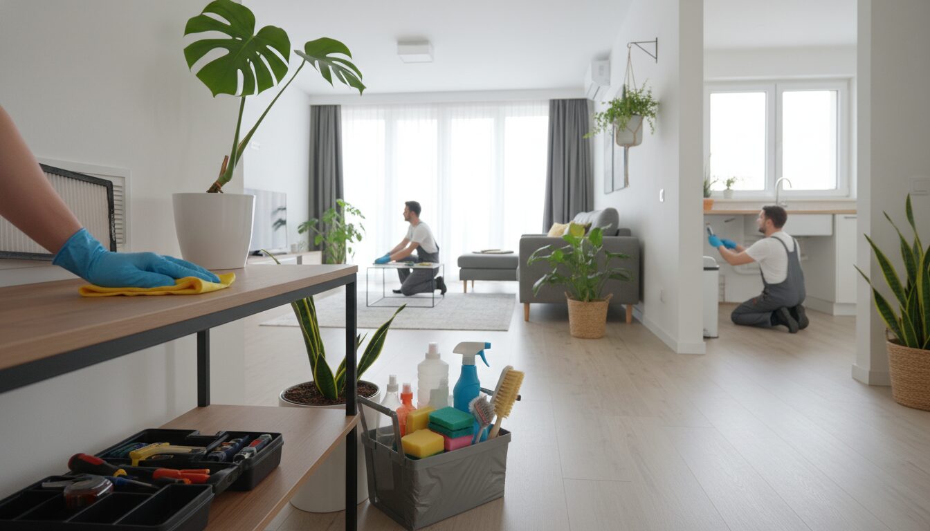 découvrez des astuces d'experts pour un entretien efficace de votre foyer, alliant conseils pratiques et méthodes éprouvées pour maintenir votre maison propre et accueillante.
