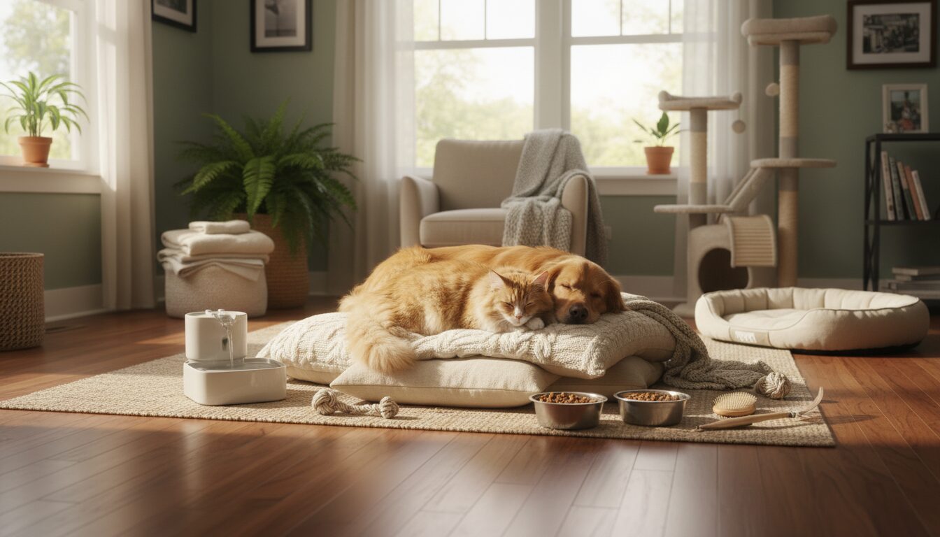 découvrez des conseils pratiques pour assurer le bien-être de vos chiens et chats à la maison, avec des astuces pour leur santé, leur alimentation et leur confort quotidien.