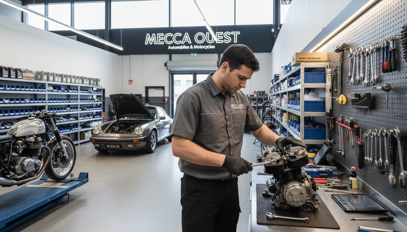 mecca ouest, votre expert en mécanique, outillage et conseils pour auto et moto. retrouvez des solutions adaptées pour l’entretien et la réparation de vos véhicules.